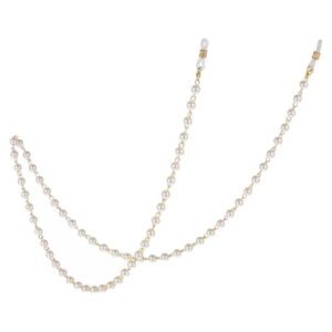 NUOLUX Tinksky Eyeglass Beaded Chain Strap Holder Glasses Necklace Strap Eye Glass Lanyard