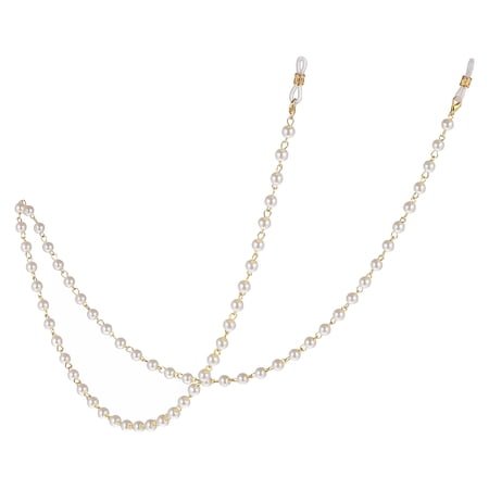 NUOLUX Tinksky Eyeglass Beaded Chain Strap Holder Glasses Necklace Strap Eye Glass Lanyard