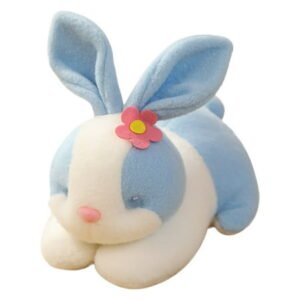 Fridja Easter Stuffed Cute Bunny Doll Flower Cute Bunny Doll Plush Toy Gift For Mother And Child Xmas Gift