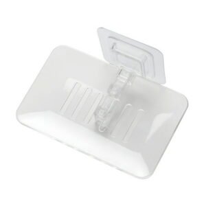 Dengmore Bathroom Shower Soap Box Dish Storage Plate Tray Holder Case Soap Holder for Kitchen
