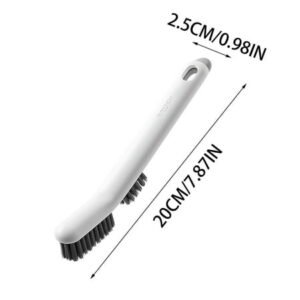 XMMSWDLA Shoe Bruches Child Mother Shoe Brush Detachable Household Shoe Washing Brush Soft Hair Washing Brush Small White Shoes Collar Cleaning Brush Board Brush items (White)