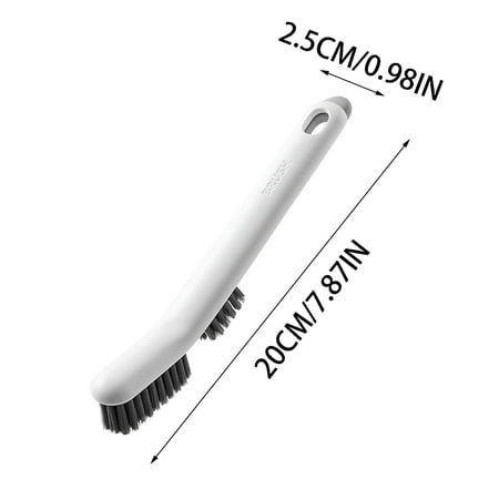 XMMSWDLA Shoe Bruches Child Mother Shoe Brush Detachable Household Shoe Washing Brush Soft Hair Washing Brush Small White Shoes Collar Cleaning Brush Board Brush items (White)