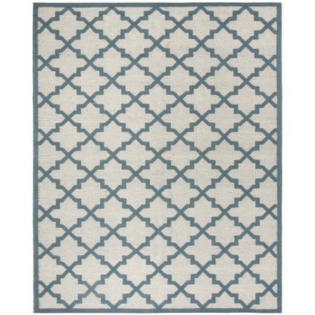 SAFAVIEH Martha Stewart MSR2552B Ivory / Light Blue Rug