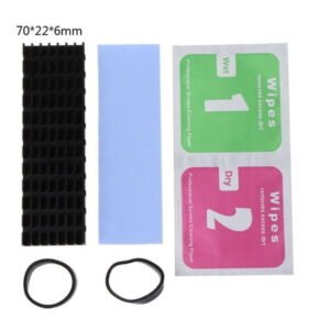ZUARFY Heatsink Heat Dissipation Aluminum Radiator M.2 NGFF Cooling Heat Sink Heat Thermal Pads for M.2 NGFF 2280 PCI-E NVME SSD