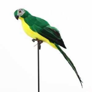 Fridja Colorful Fake Parrots Artificial Birds Model Outdoor Home Garden Lawn Tree Decor