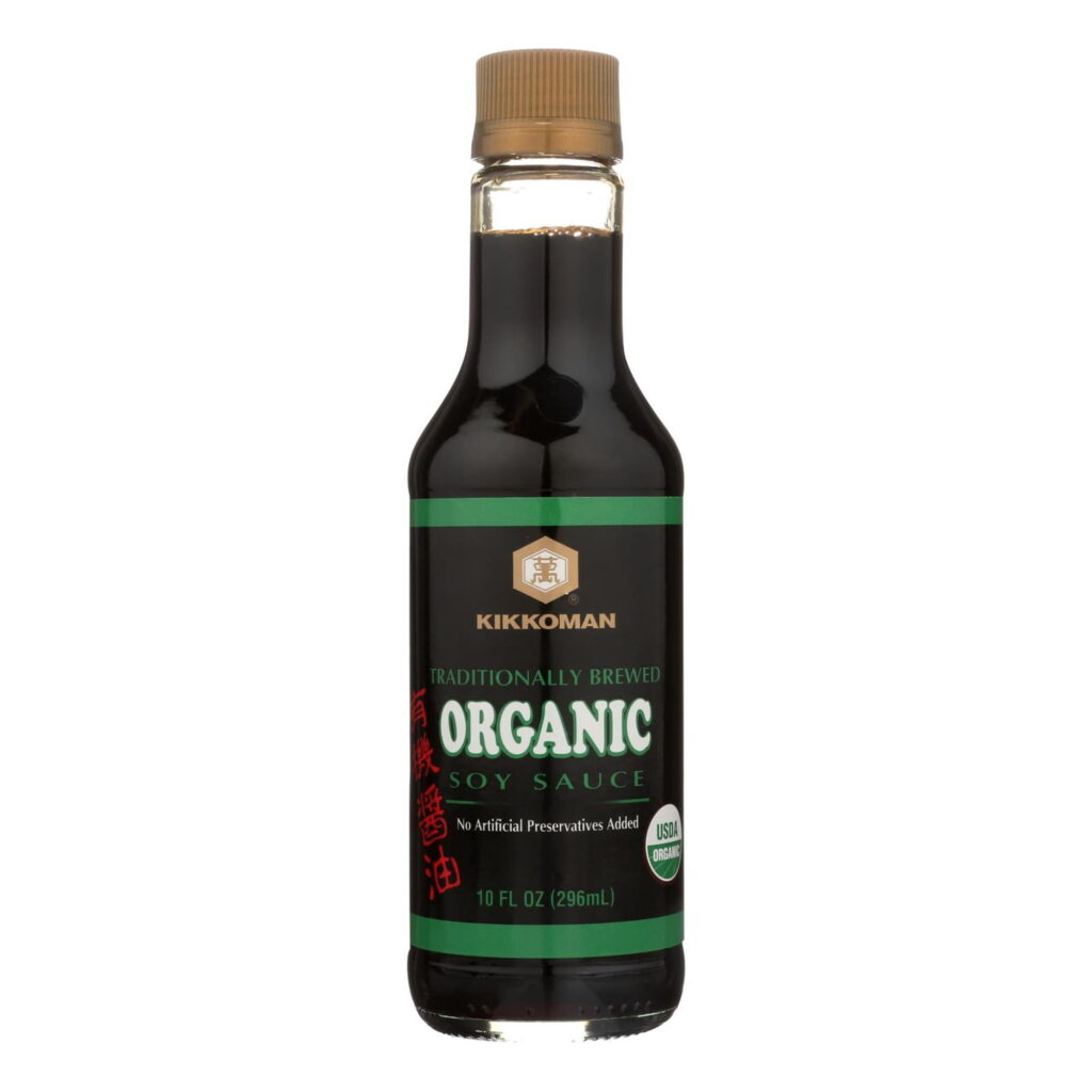 Kikkomanยฎ Organic Soy Sauce, 10 oz