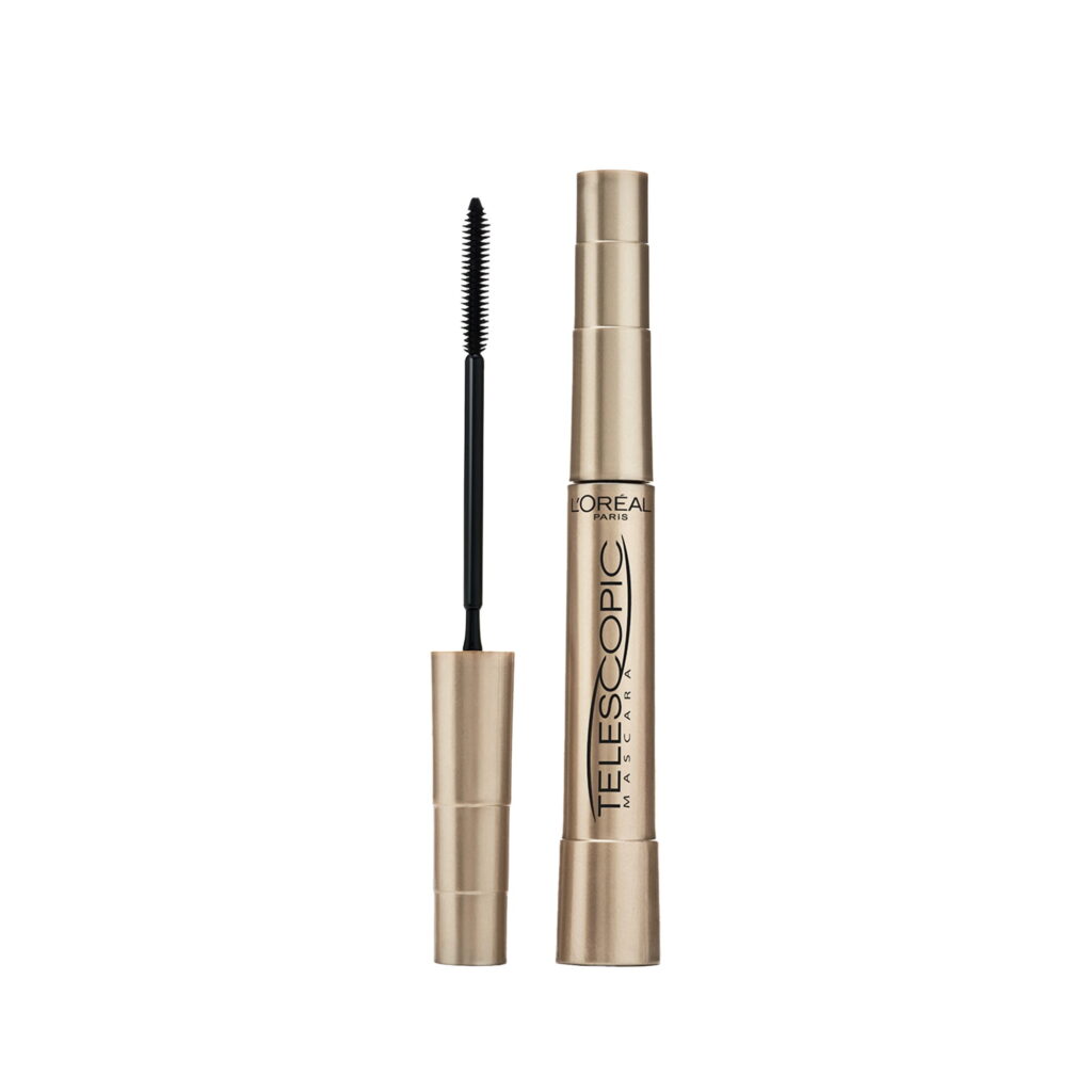L'Oreal Paris Telescopic Original Washable Mascara, Blackest Black, 0.27 fl oz