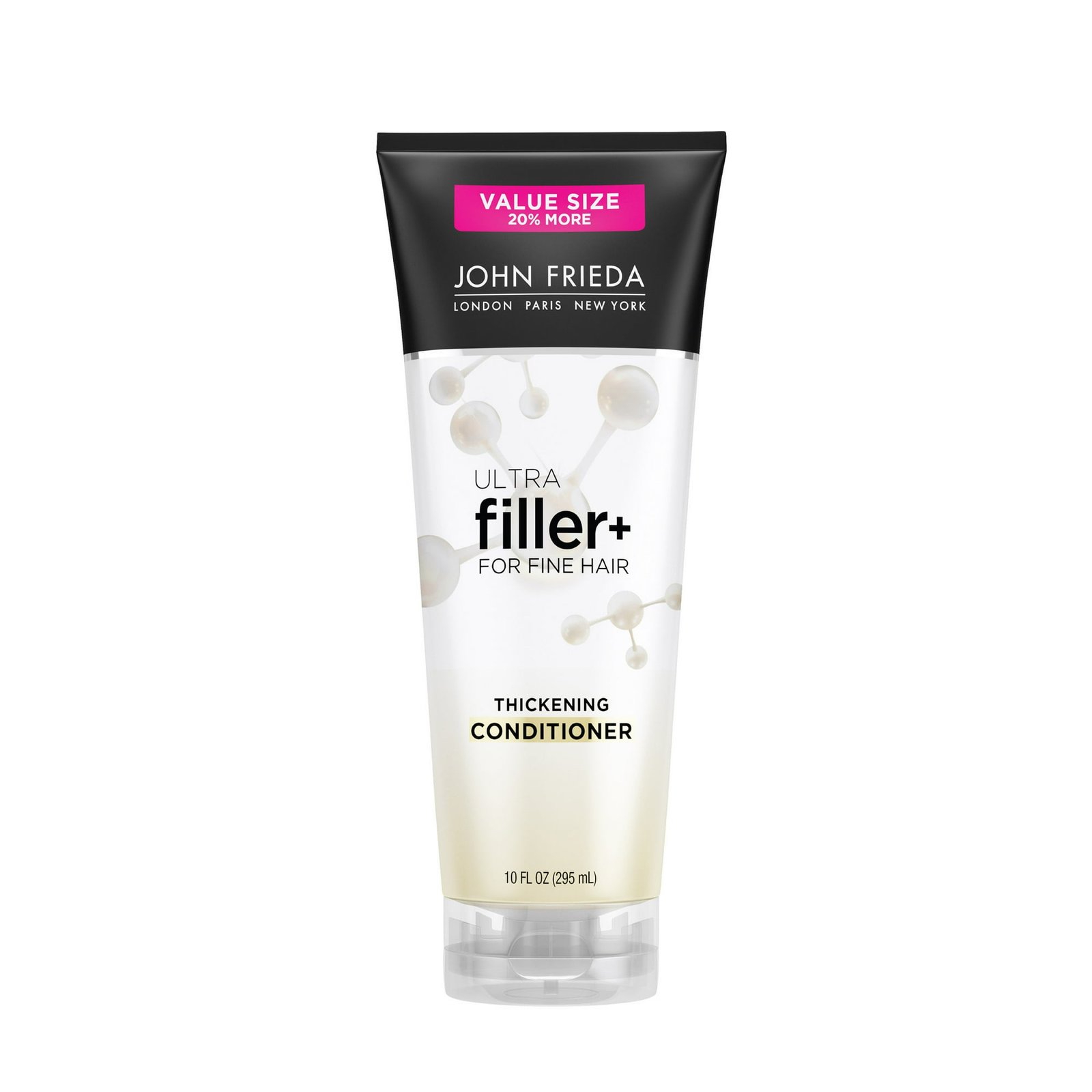 John Frieda ULTRAfiller+ Thickening Conditioner for Fine Hair, Volumizing Conditioner, for Women, 10 fl oz