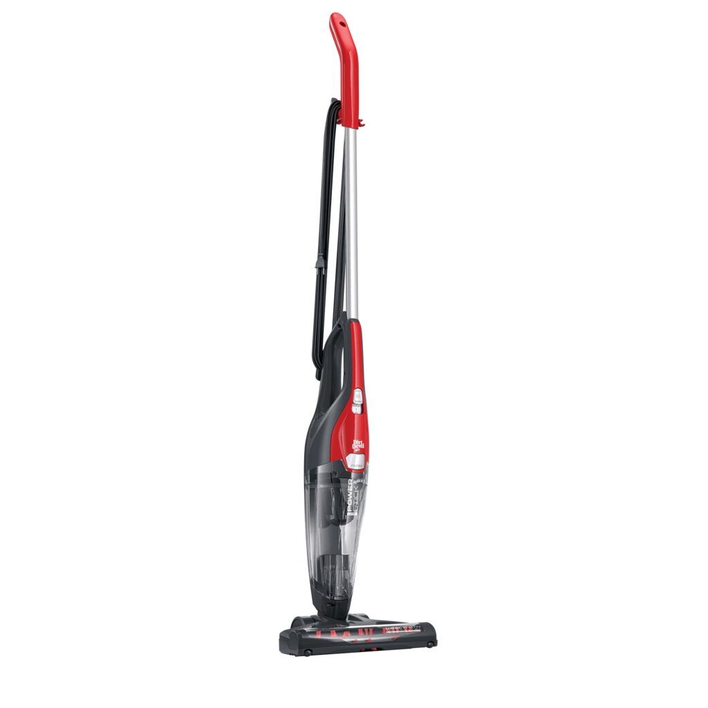 Dirt Devil Power Stick Lite 4-in-1 Corded Stick Vacuum Cleaner, for Rugs, Hard Floor, Upholstery, Lightweight, Attached Hand Vacuum, Small Spaces, SD22030