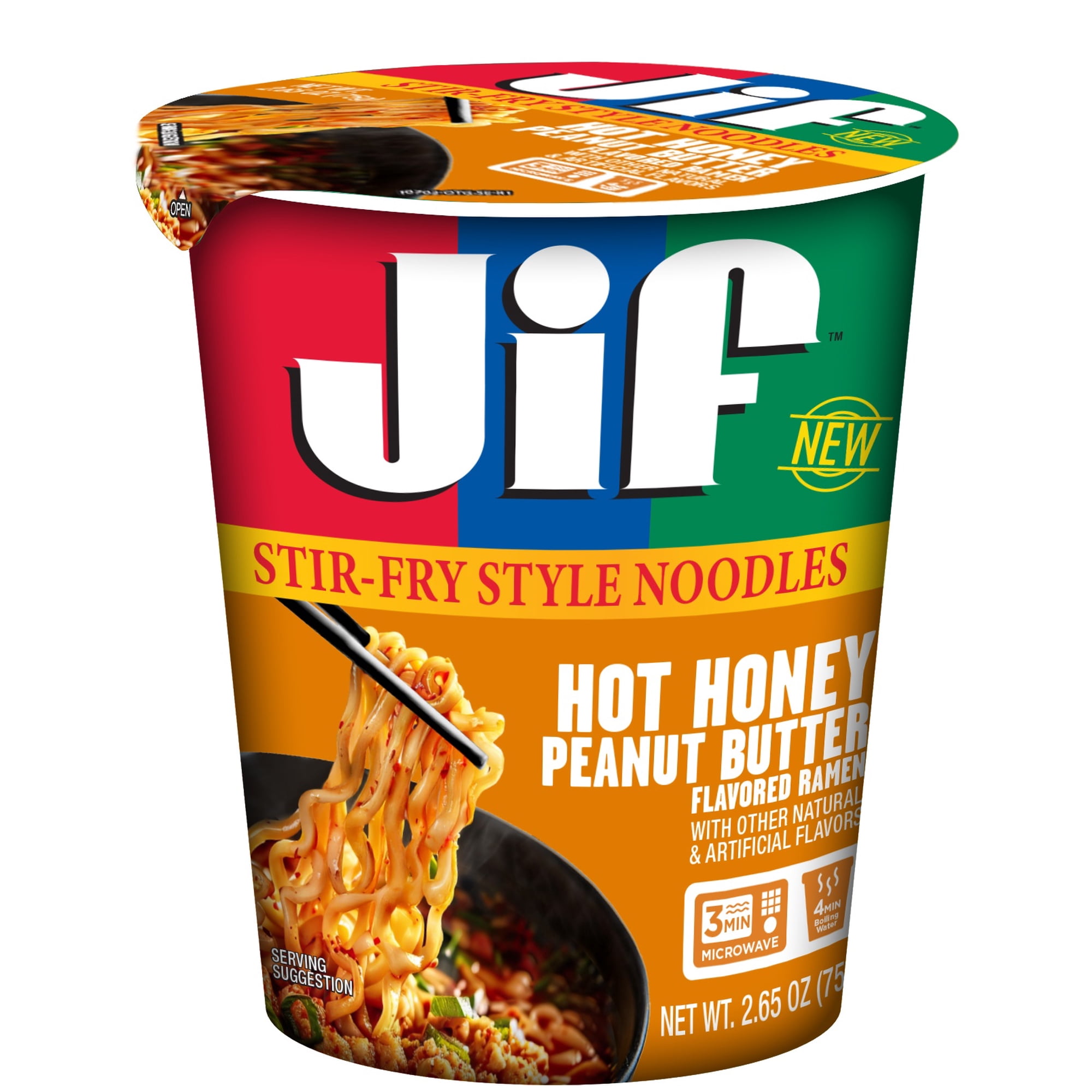 Jif Instant Ramen Noodle Hot Honey, 2.65 oz
