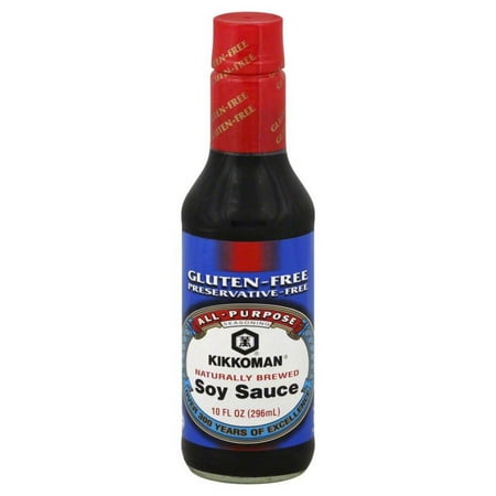 Kikkoman Soy Sauce Gluten-Free 10 Oz