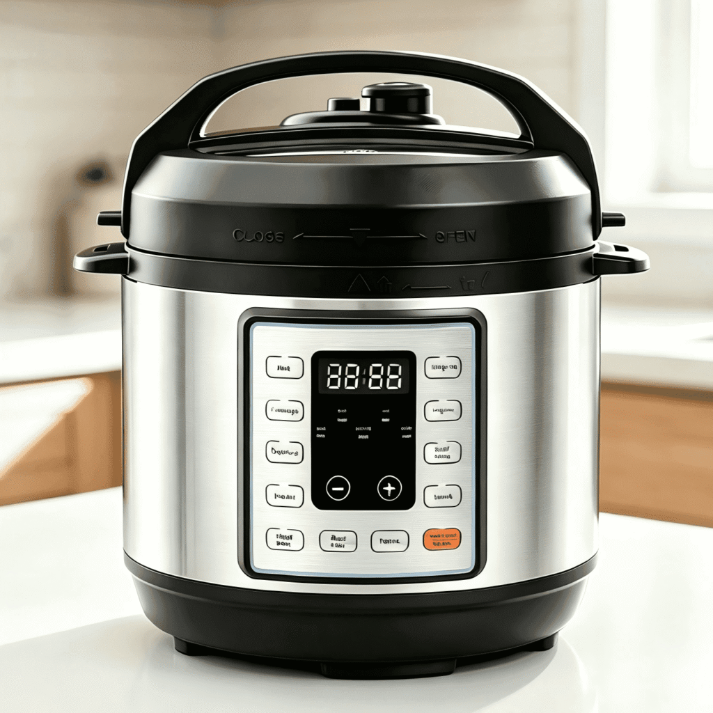 Atilioo 3QT Electric Pressure Cooker, 10-in-1 Multi Cooker, Stainless Steel Non-Stick Pot, Slow Cook, Yogurt Maker, Rice Cooker, Saute Steamer with Recipe, Silver