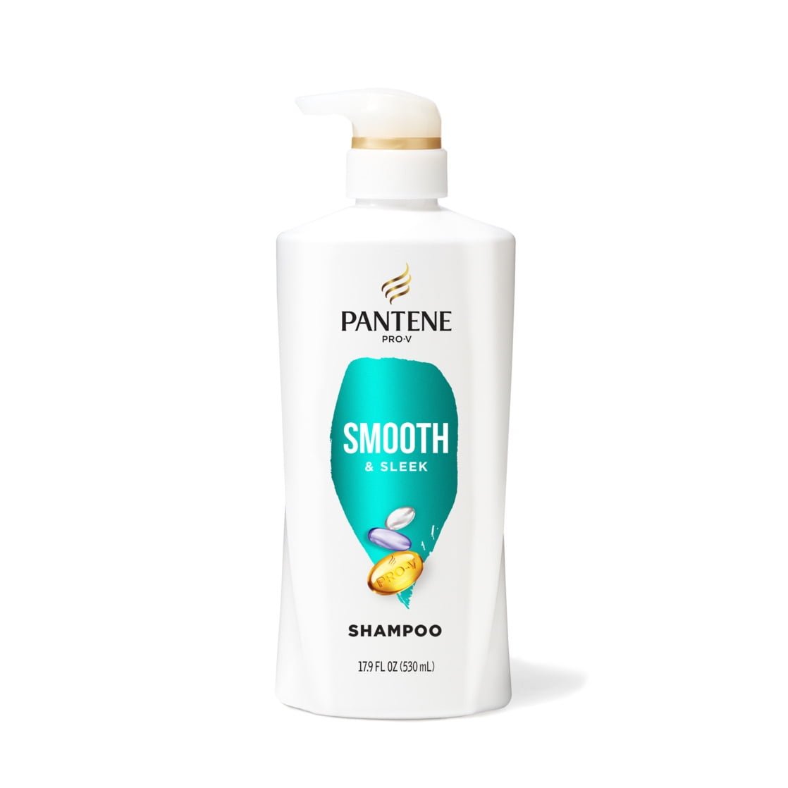 Pantene Pro-V Shampoo, Smooth and Sleek, 17.9 fl oz