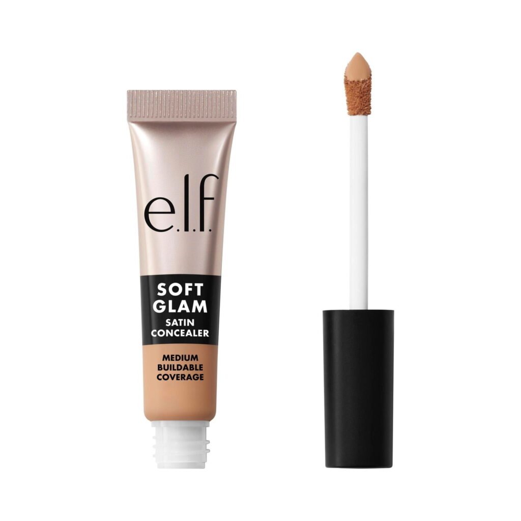 e.l.f. Soft Glam Satin Concealer, 21 Light Neutral, 0.21 fl oz