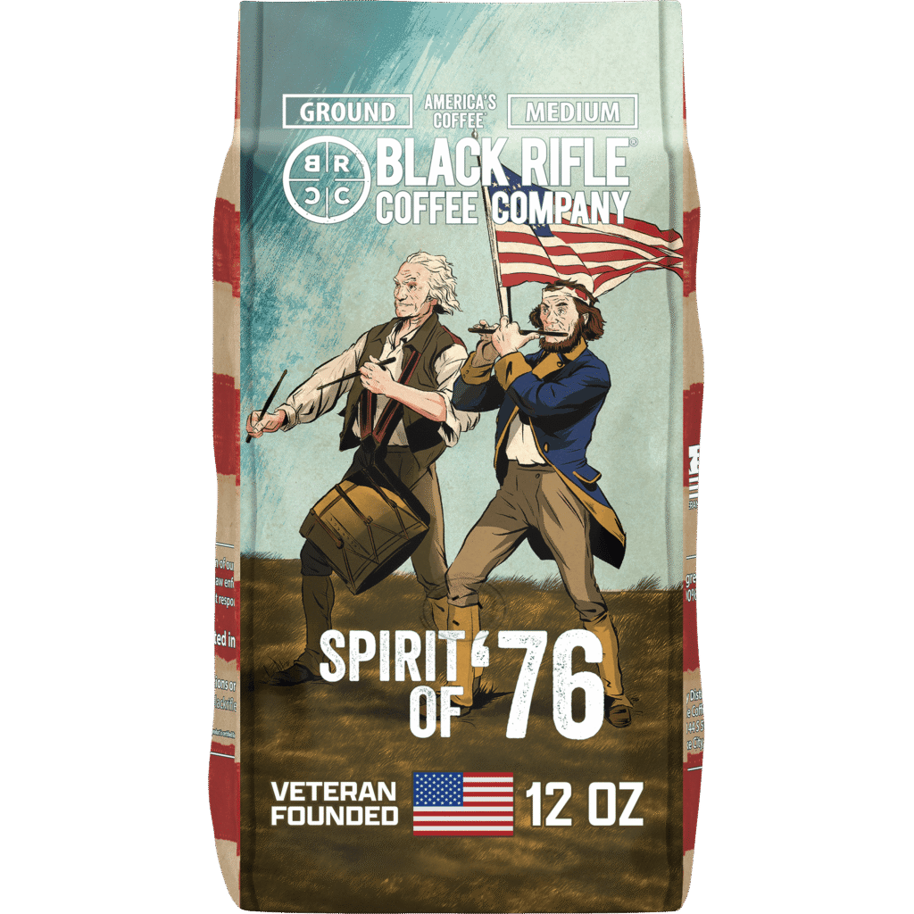 Black Rifle Coffee Spirit of '76, Medium Roast, Ground Coffee, 12 oz