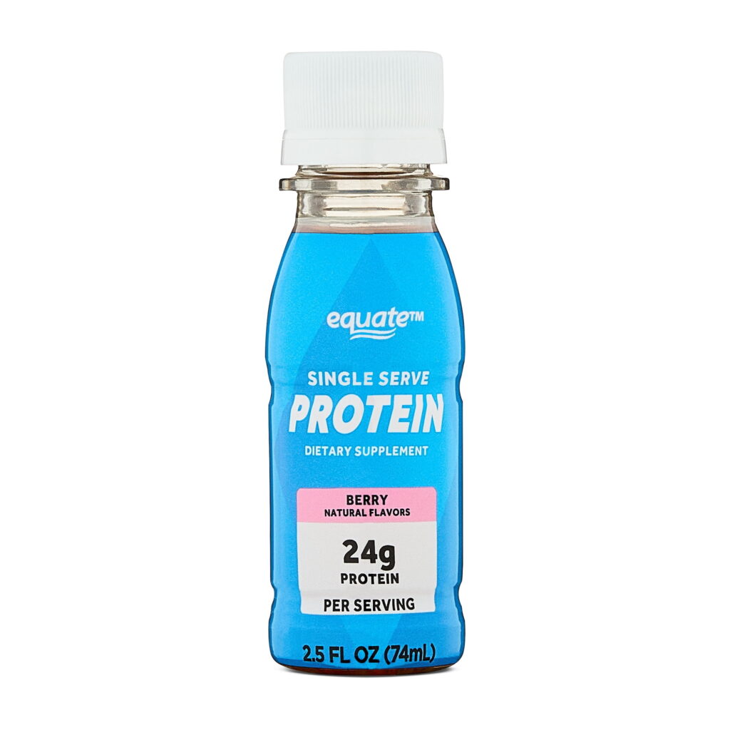 Equate Collagen Protein Dietary Supplement Drink, Berry, 2.5 fl oz
