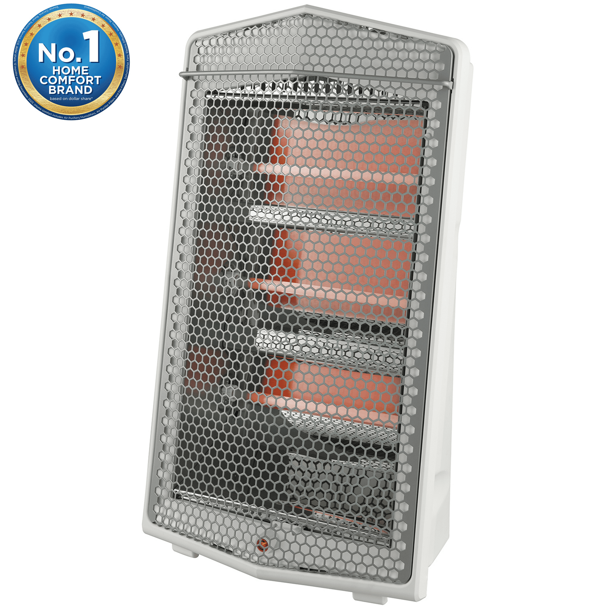 Midea 1500W Quartz Electric Indoor Space Heater, White