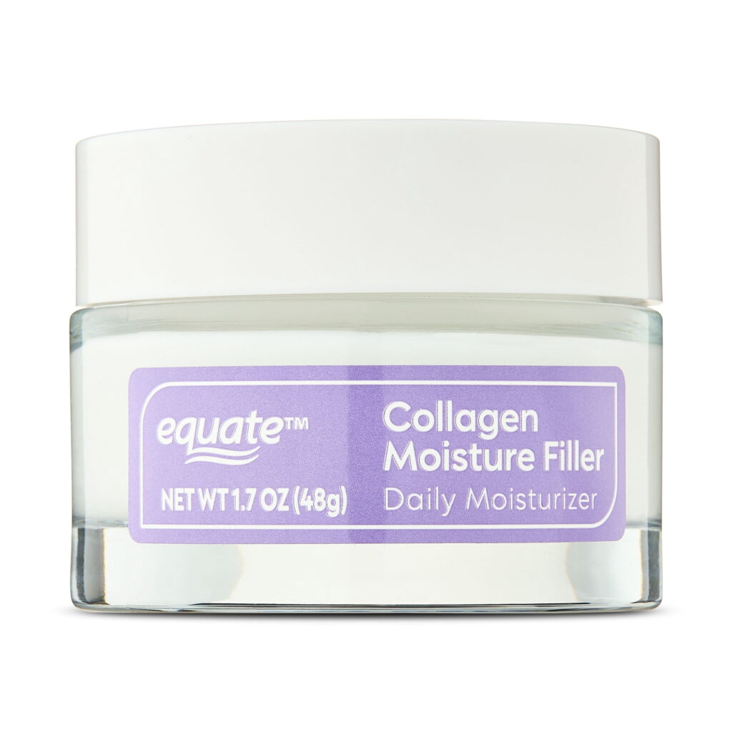 Equate Collagen Moisture Filler Day/Night Facial Moisturizer, 1.7 oz