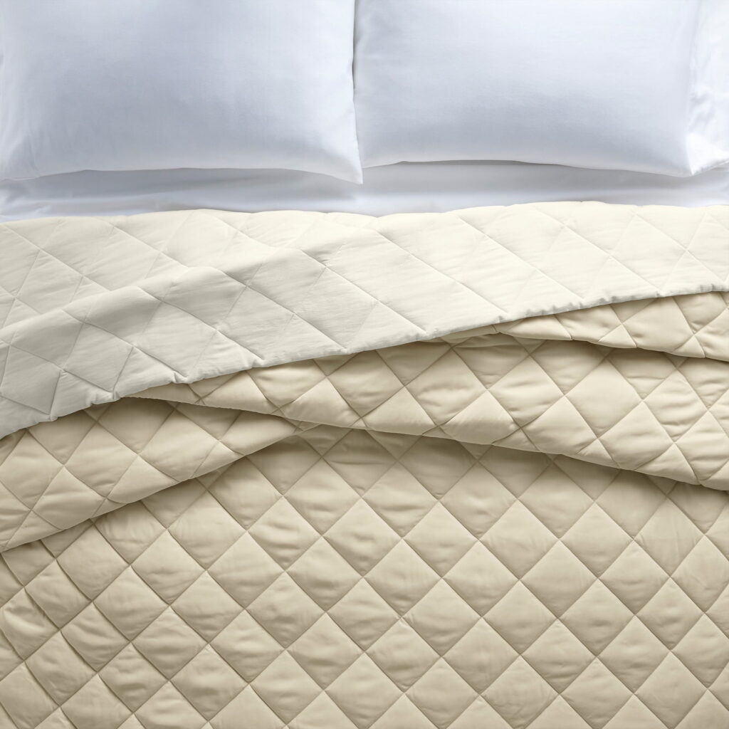 Better Homes & Gardens Down Alternative Comforter, Full/Queen, Beige, Reversible