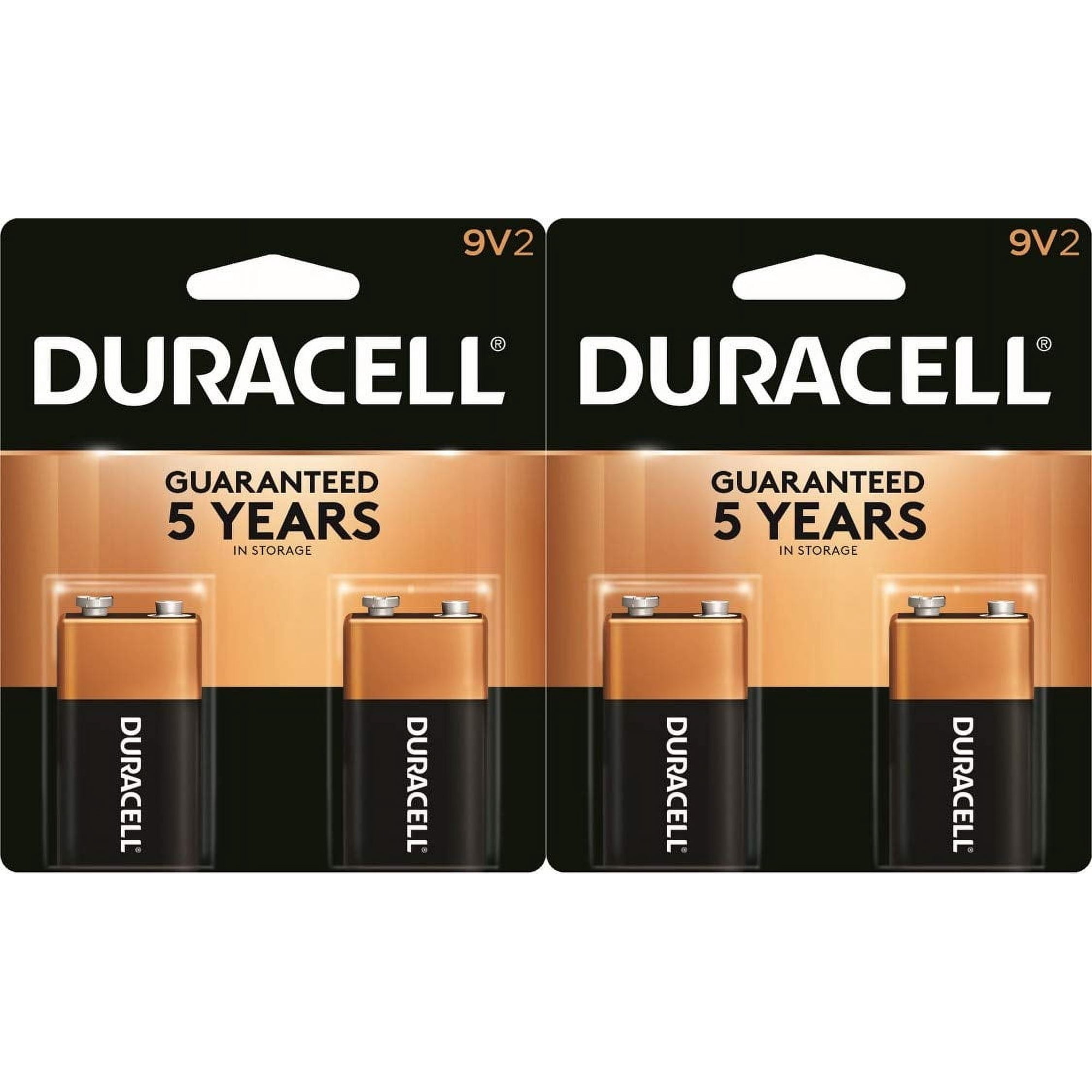 Duracell 9V Alkaline Batteries 4 Pack