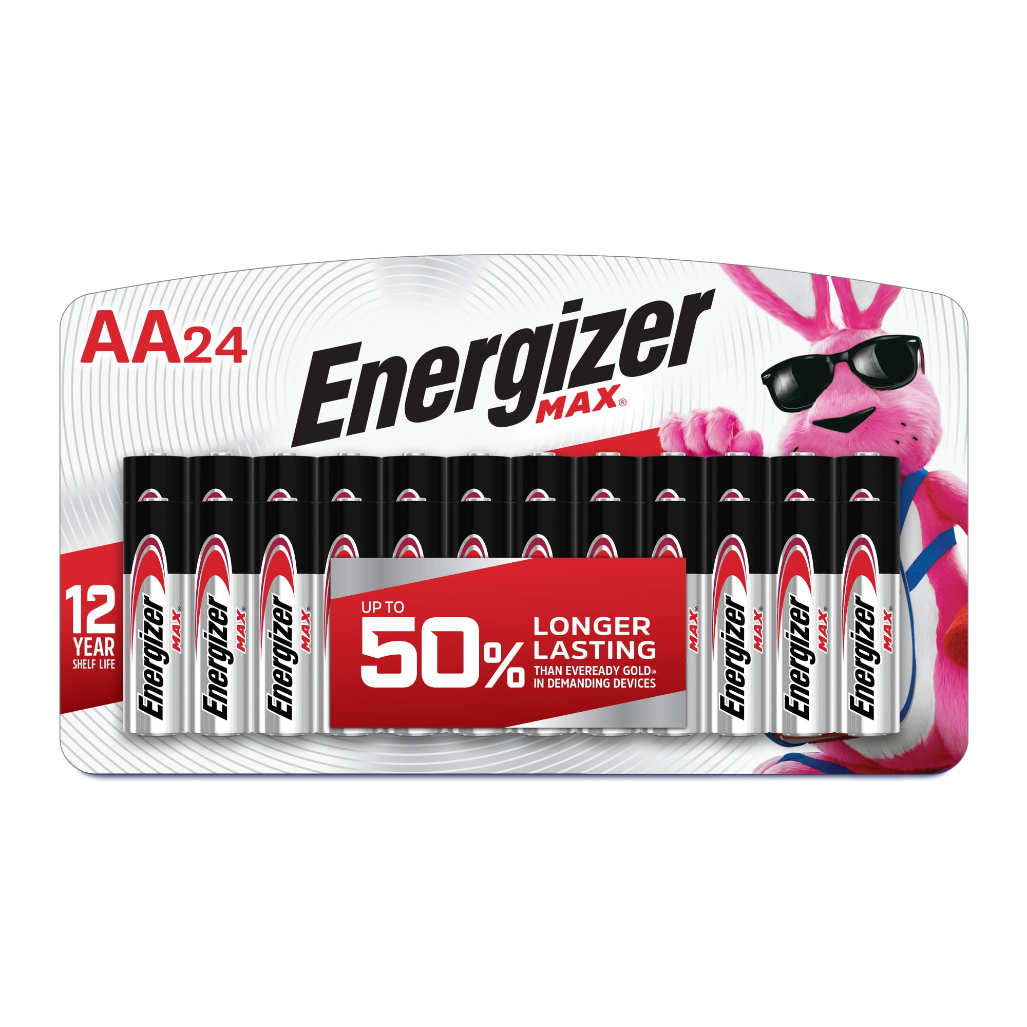 Energizer MAX (24 Pack), Double A Batteries