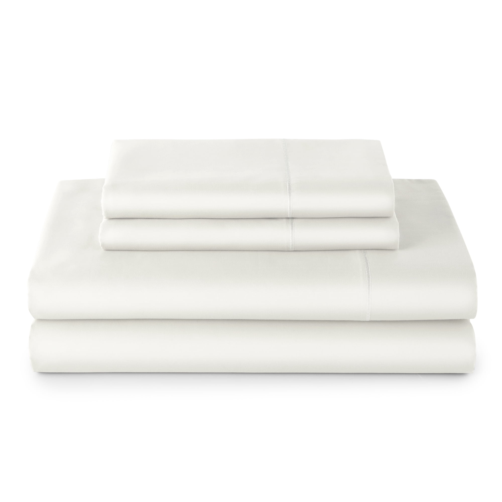 Better Homes & Gardens 4-Piece 400 Thread Count Vanilla Dream Performance Bed Sheet Set, Queen