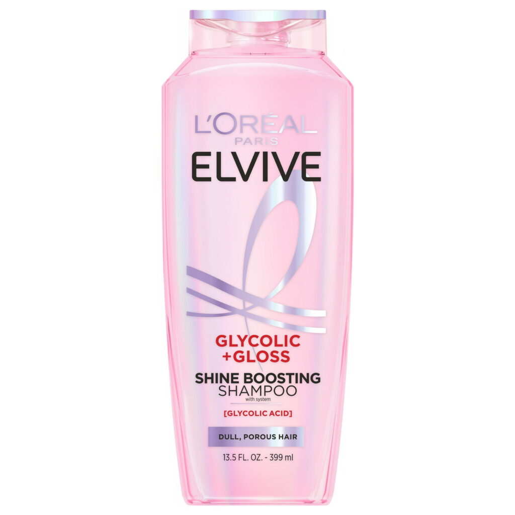 L'Oreal Paris Elvive Glycolic Gloss Shine Enhancing Shampoo, 13.5 fl oz