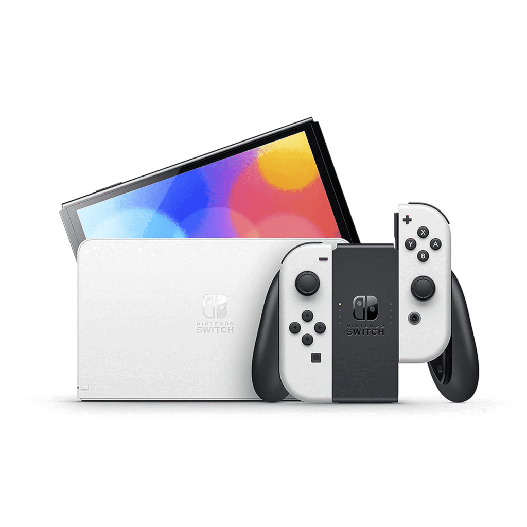 Nintendo Switch โ OLED Model w/ White & Black ( Japan Stock Region-Free )
