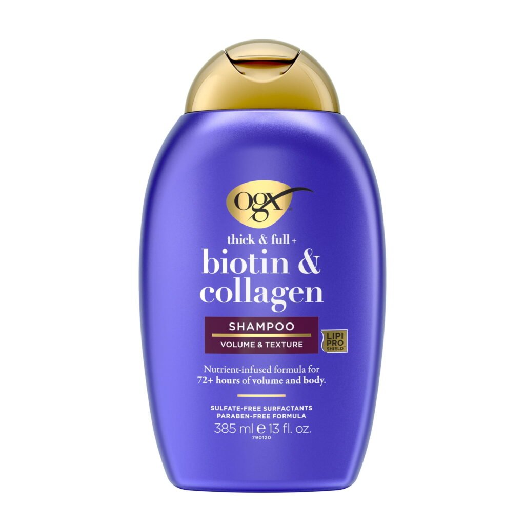 OGX Thick & Full, Biotin & Collagen Volumizing Shampoo, 13 fl. oz