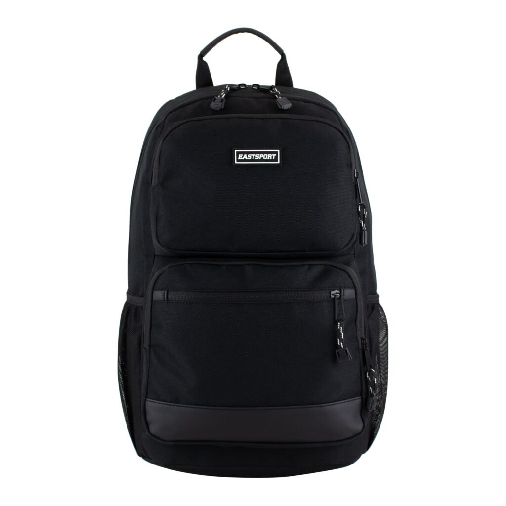 Eastsport Unisex 17" Aurora Core Backpack, Black