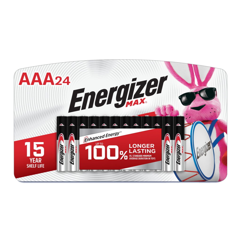 Energizer MAX AAA Batteries (24 Pack), Triple A Alkaline Batteries