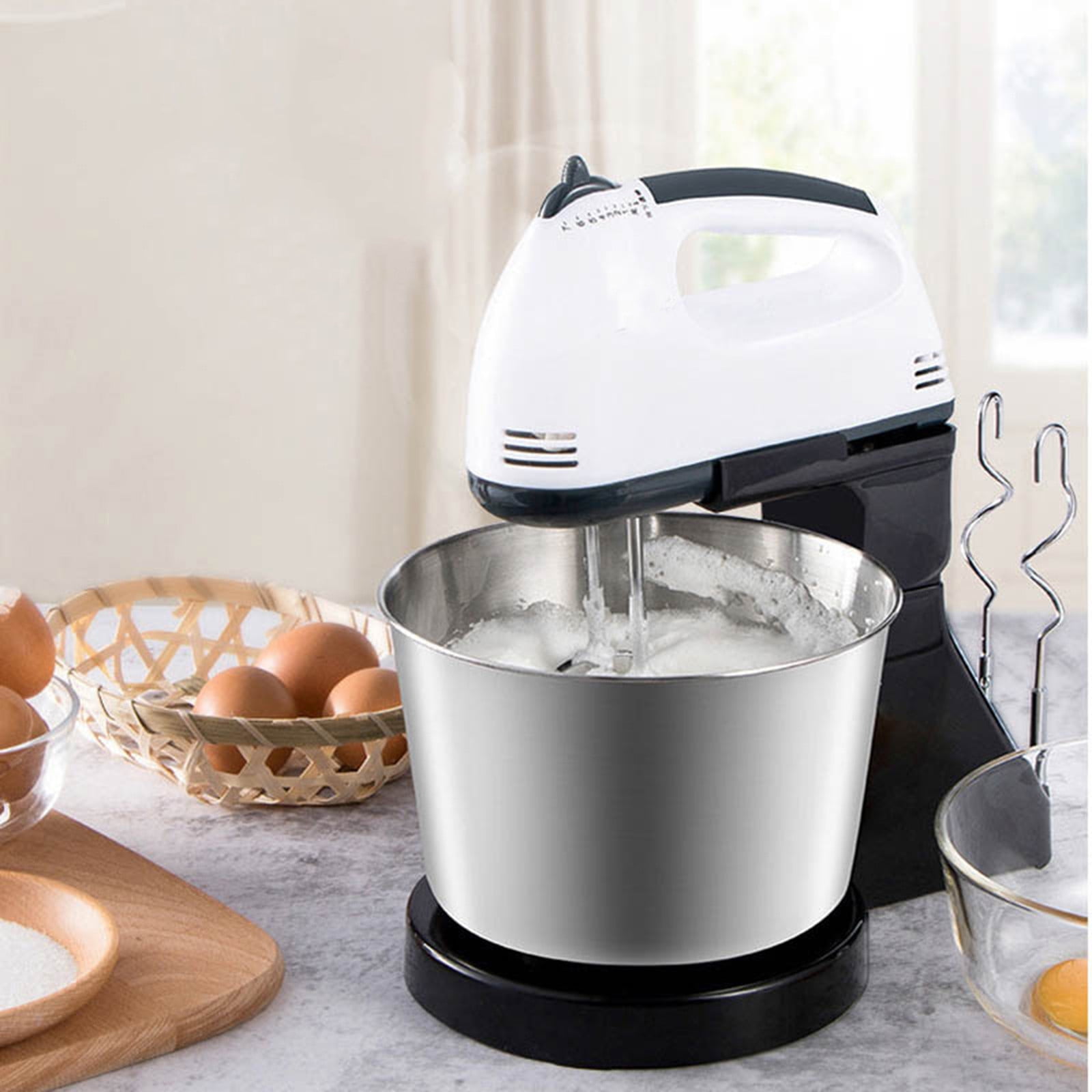 Fmbmuo 1.7L Electric Stand Mixer, 5-Speed Dough & Blender for Baking