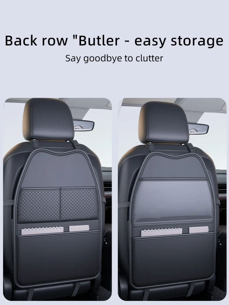 JFBONIN Practical Multifunctional Storage Bag for Car Back, Suitable for Both Regular and Sport Seats, High Quality