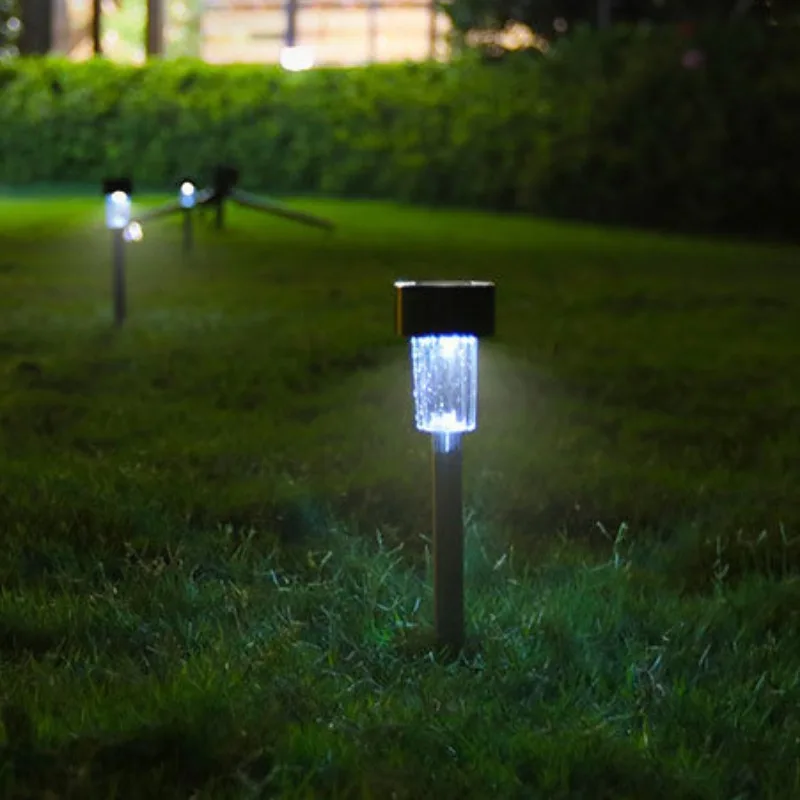 10Pack Solar Outdoor Garden Lantern Lights Solar Powered Waterproof Landscape Lighting for Pathway Yard Lawn Patio Decor