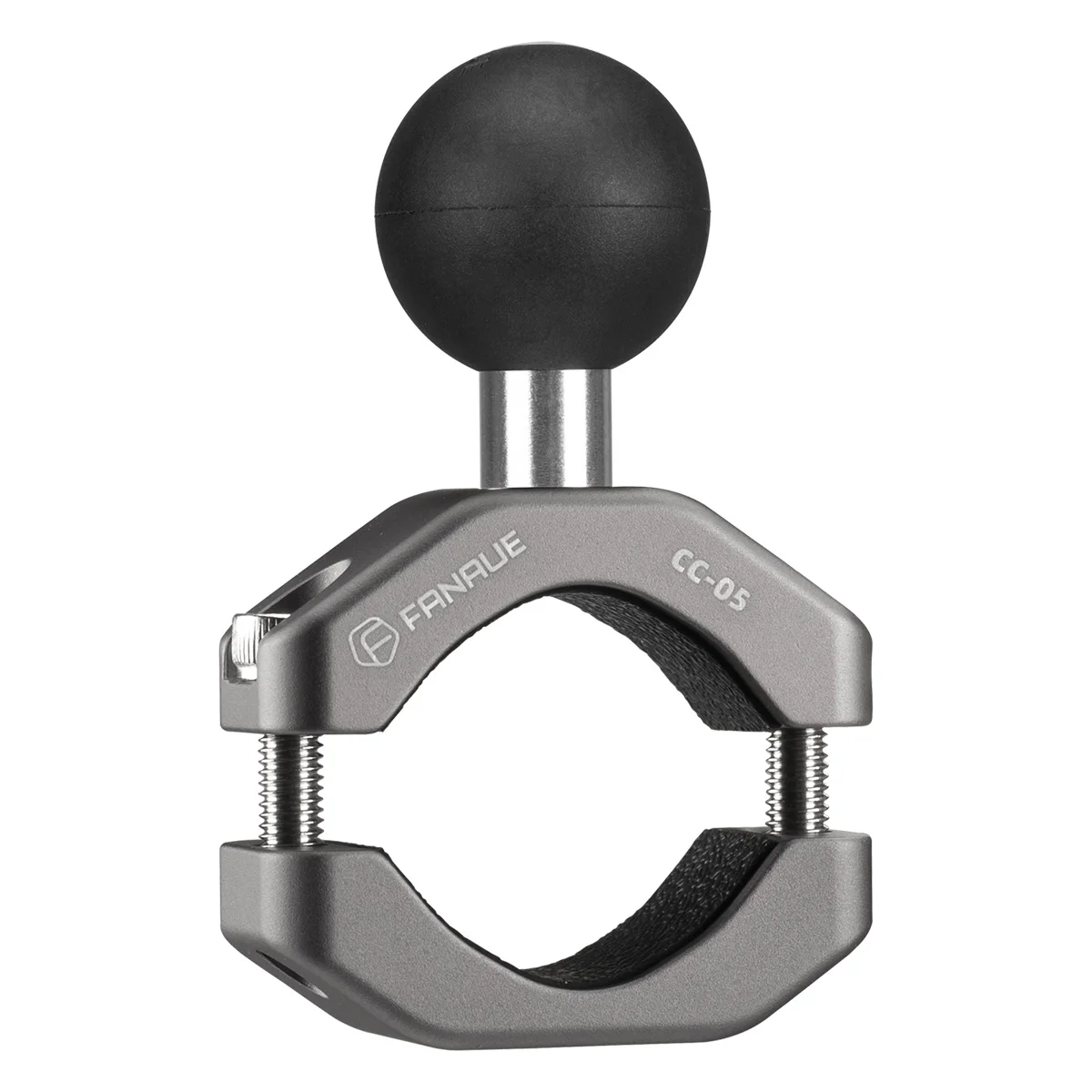 FANAUE Aluminum Alloy Motorcycle Handlebar Phone Holder 25mm/20mm/17mm Ball Head Extension Base Is Stable and Non-Slip