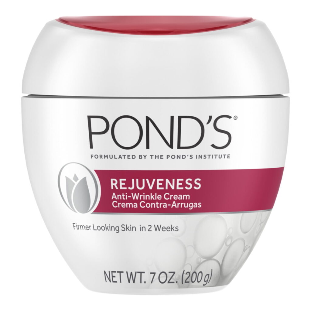 PONDโS Rejuveness Face Cream, Anti-Aging Moisturizer with Collagen, AHAs & Vitamin E โ 7 oz