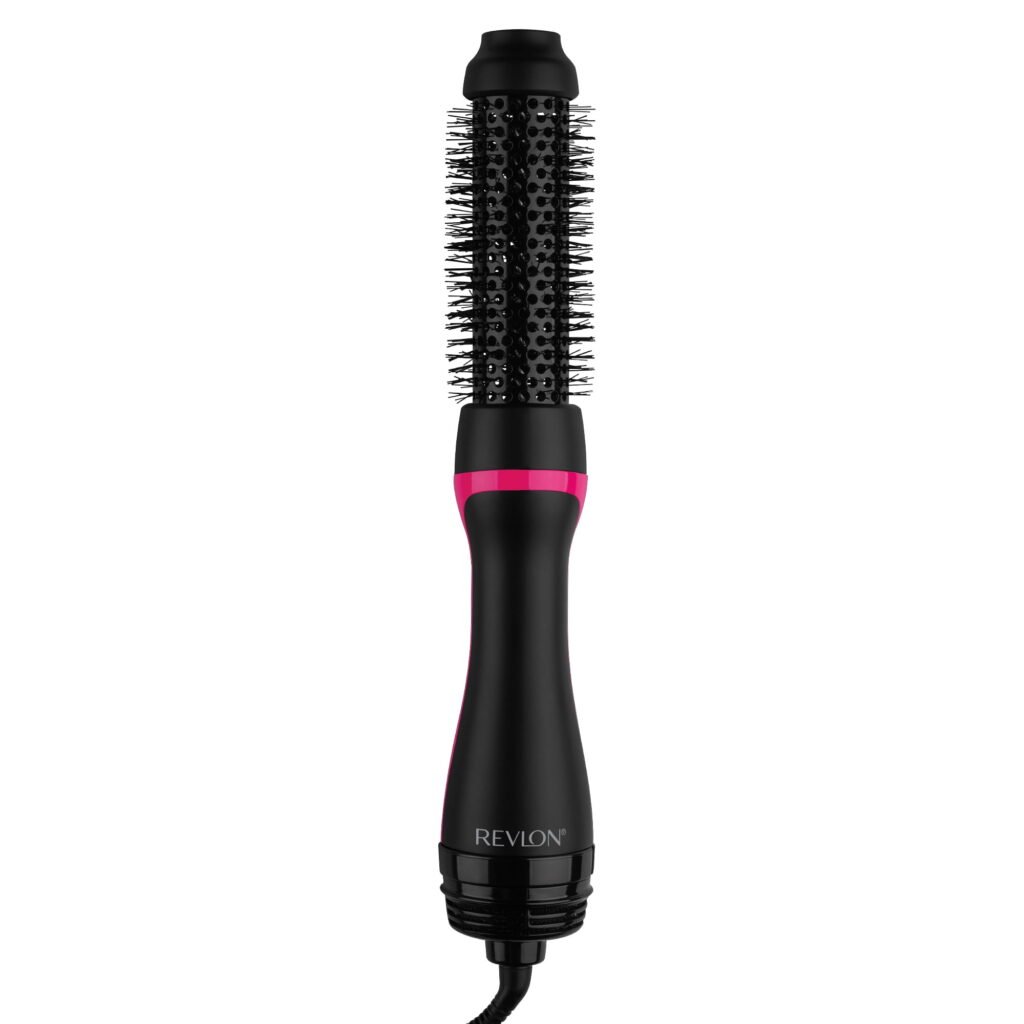 Revlon One-Step 1-1/2" Root Booster Round Hair Dryer, Black