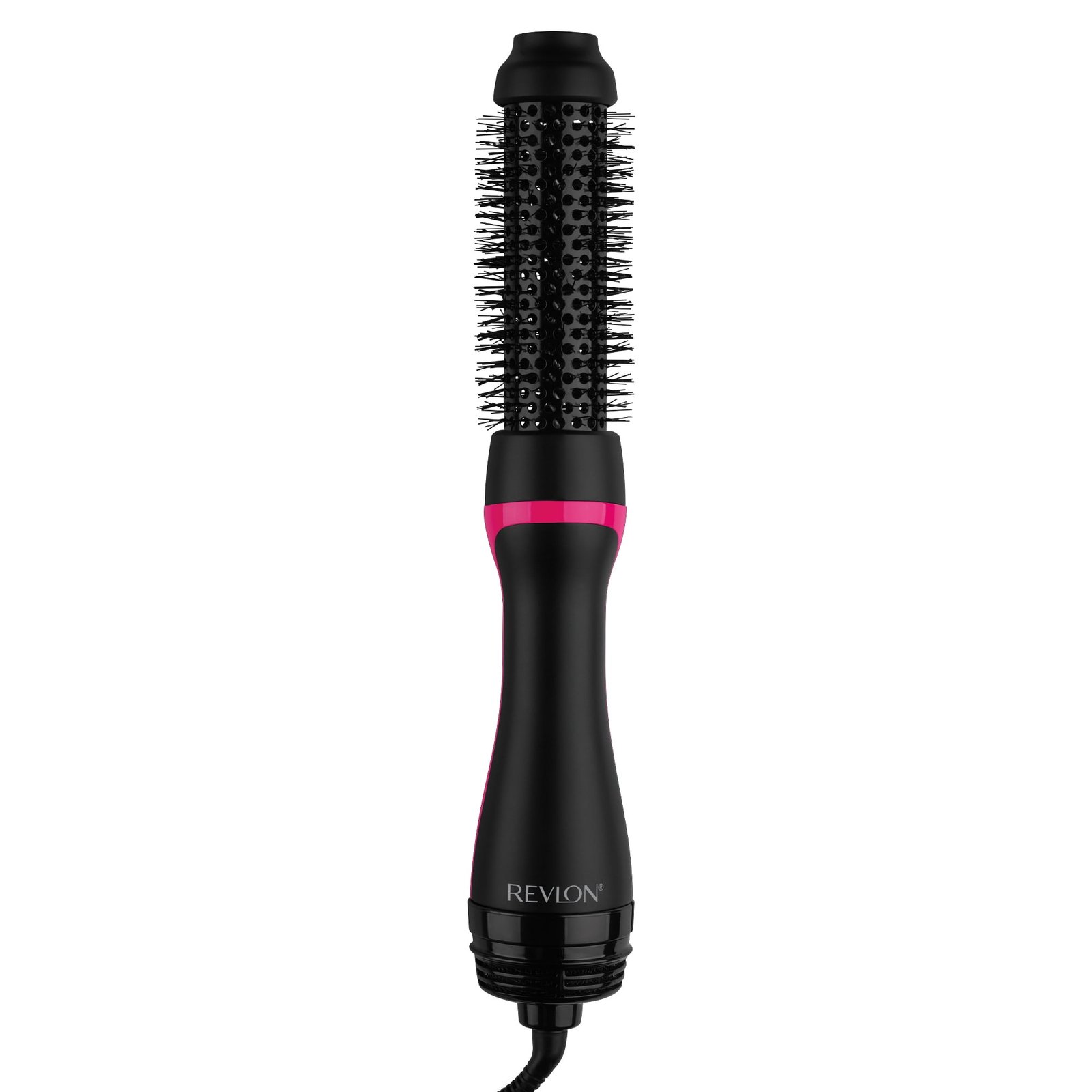 Revlon One-Step 1-1/2" Root Booster Round Hair Dryer, Black