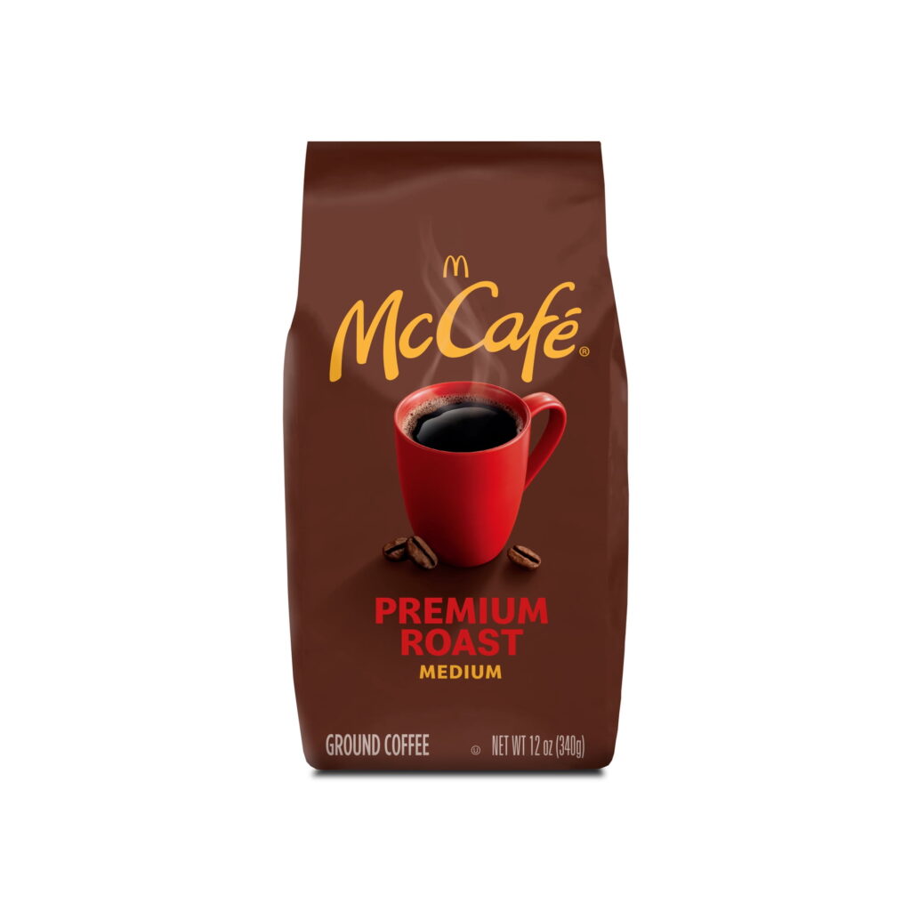 McCafe Premium Roast, Medium Roast, Ground Coffee, 12 oz