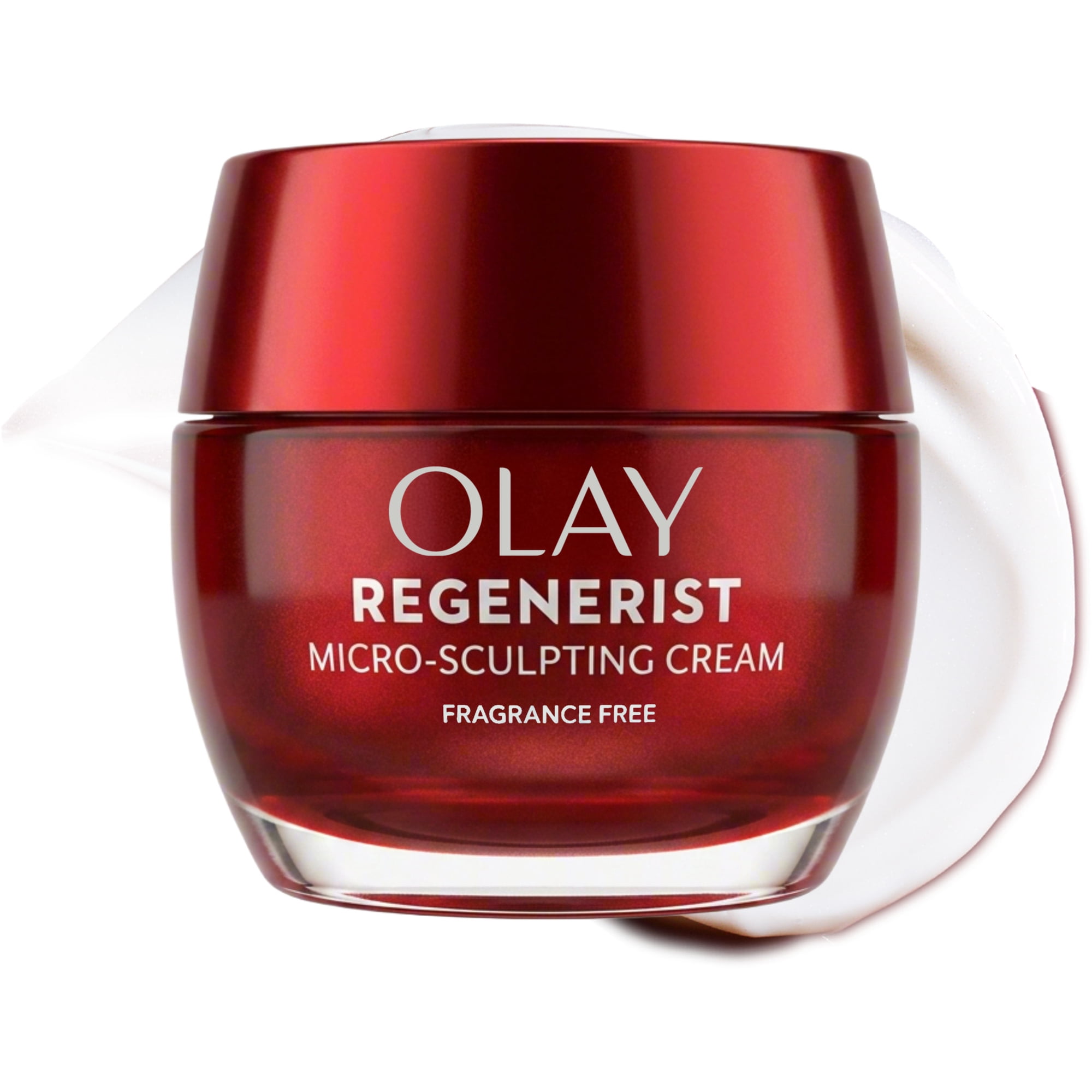 Olay Face Moisturizer, Regenerist Micro-Sculpting Anti-Aging, Fragrance-Free, 1.7fl oz