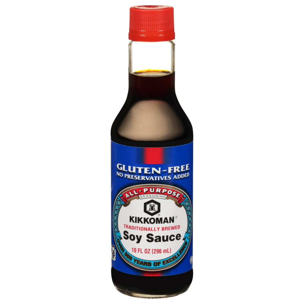 Kikkoman Gluten-Free Soy Sauce, 10 oz Bottle