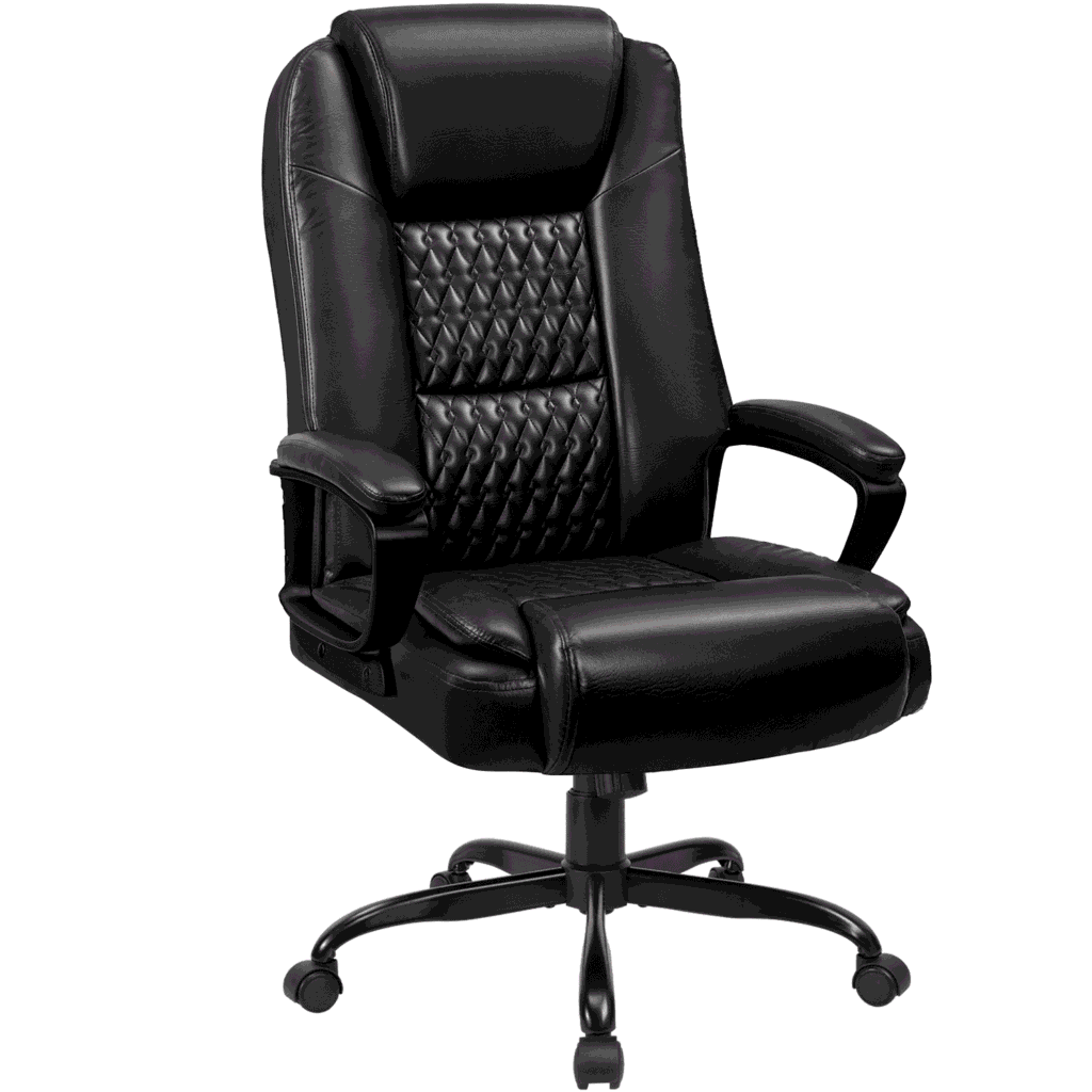 Bossin Big and Tall Home Office Computer chair for Adults, High Back Desk Chair for Heavy Duty 400 LBS