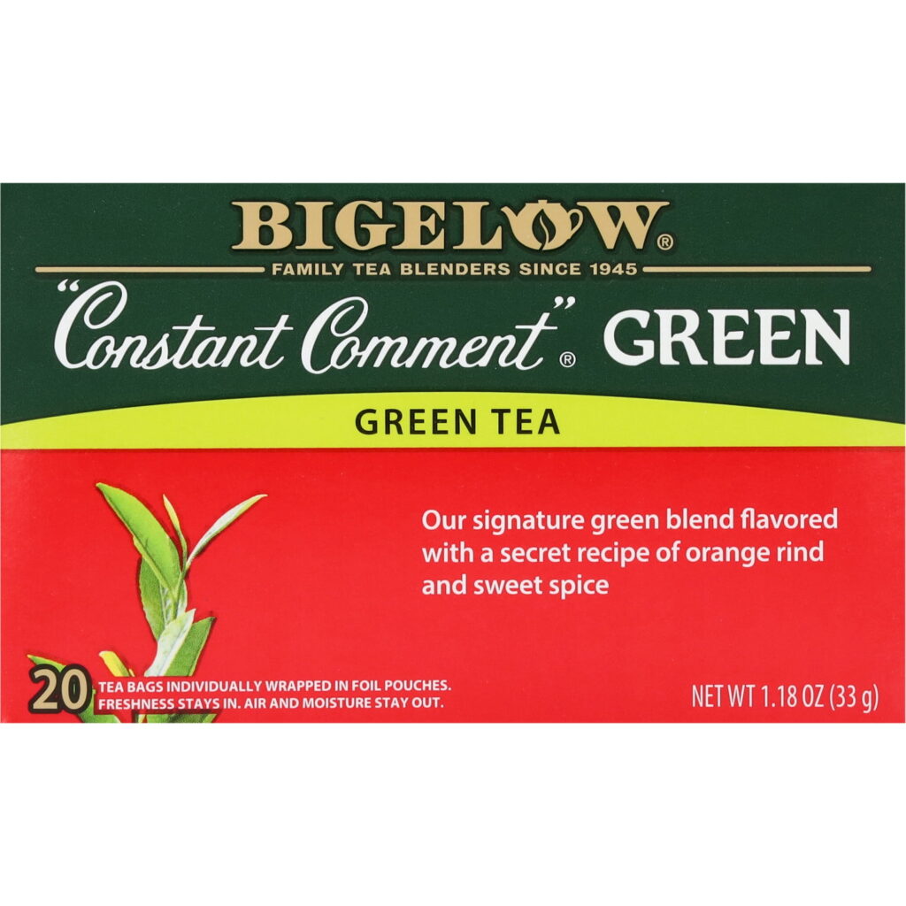 Bigelow Constant Comment, Green Tea Bags, 20 Count
