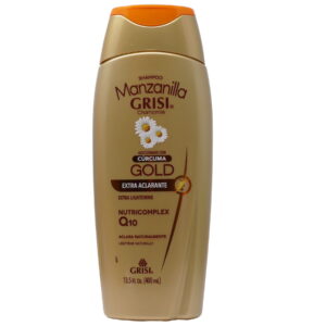 Grisi Manzanilla Gold, Daily Shampoo with Chamomile, Lightens Protects All Hair Types, 13.5 fl oz