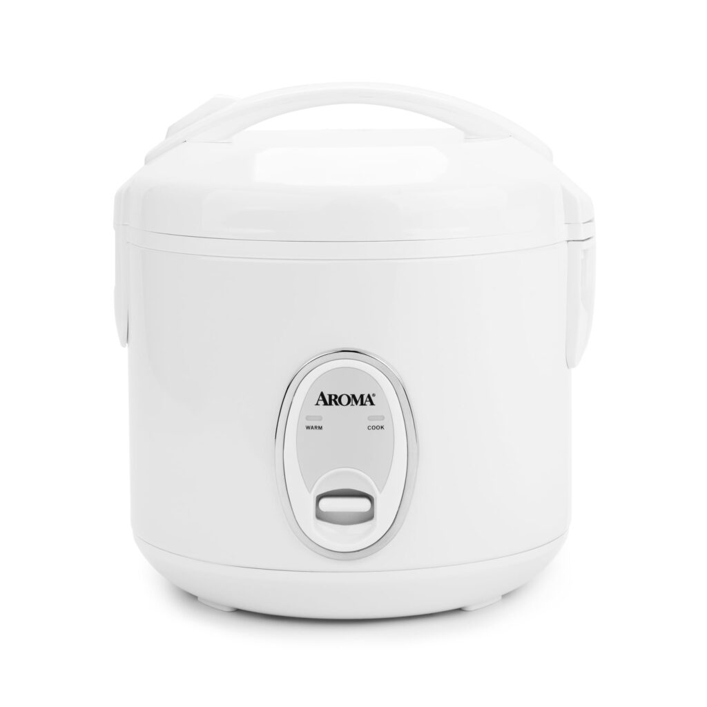Aromaยฎ 8-Cup (Cooked) / 2Qt. Digital Rice & Grain Multicooker, White, New, ARC-914S