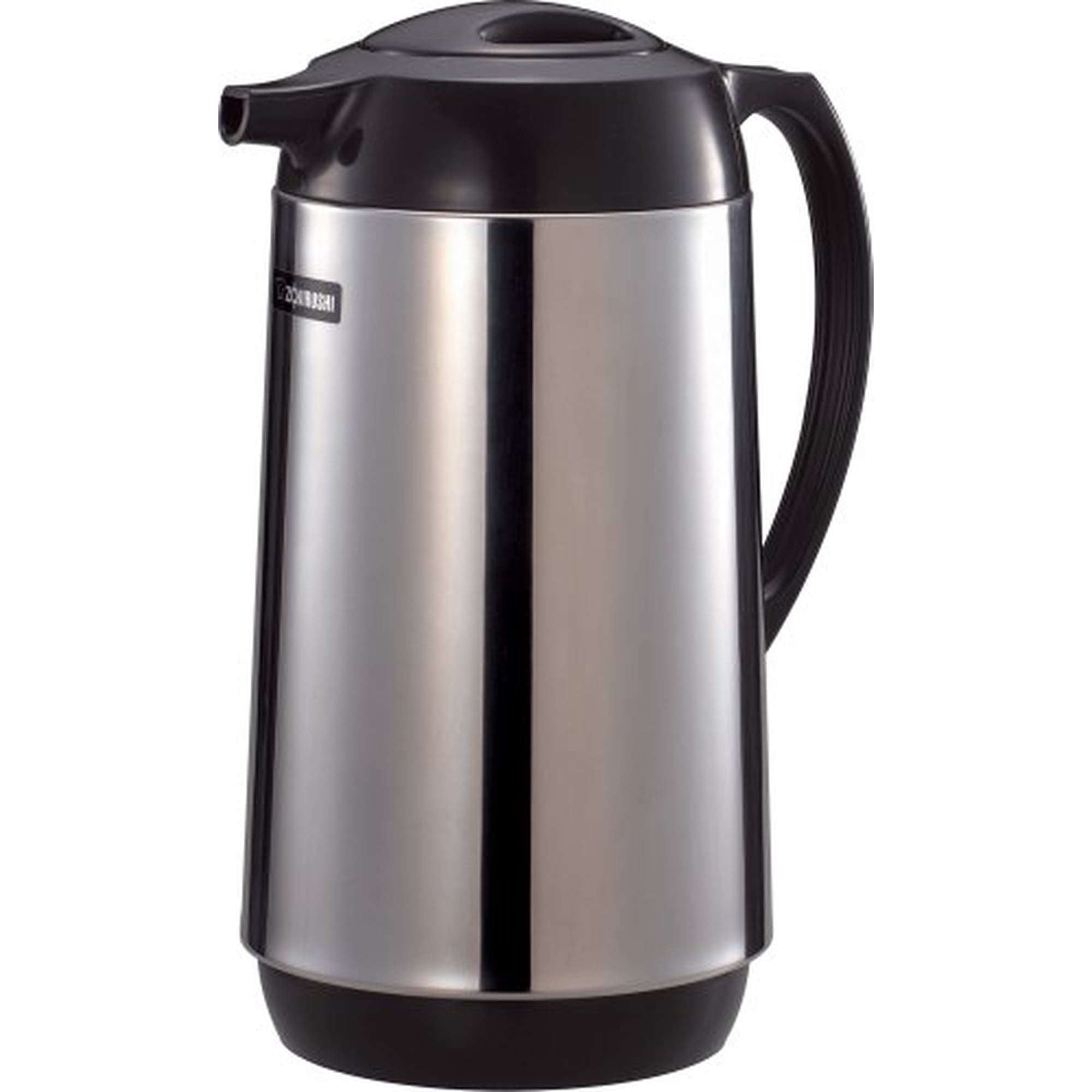 AHGB-10SE Vacuum Insulated Thermal Carafe, 1.0 Liter, Polished Stainless Steel, High quality durable vacuum glass liner By Zojirushi