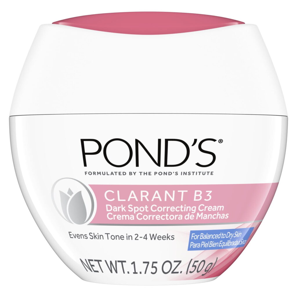 PONDโS Clarant B3 Dark Spot Correcting Face Cream, Daily Moisturizer for Dry Skin โ 1.75 oz