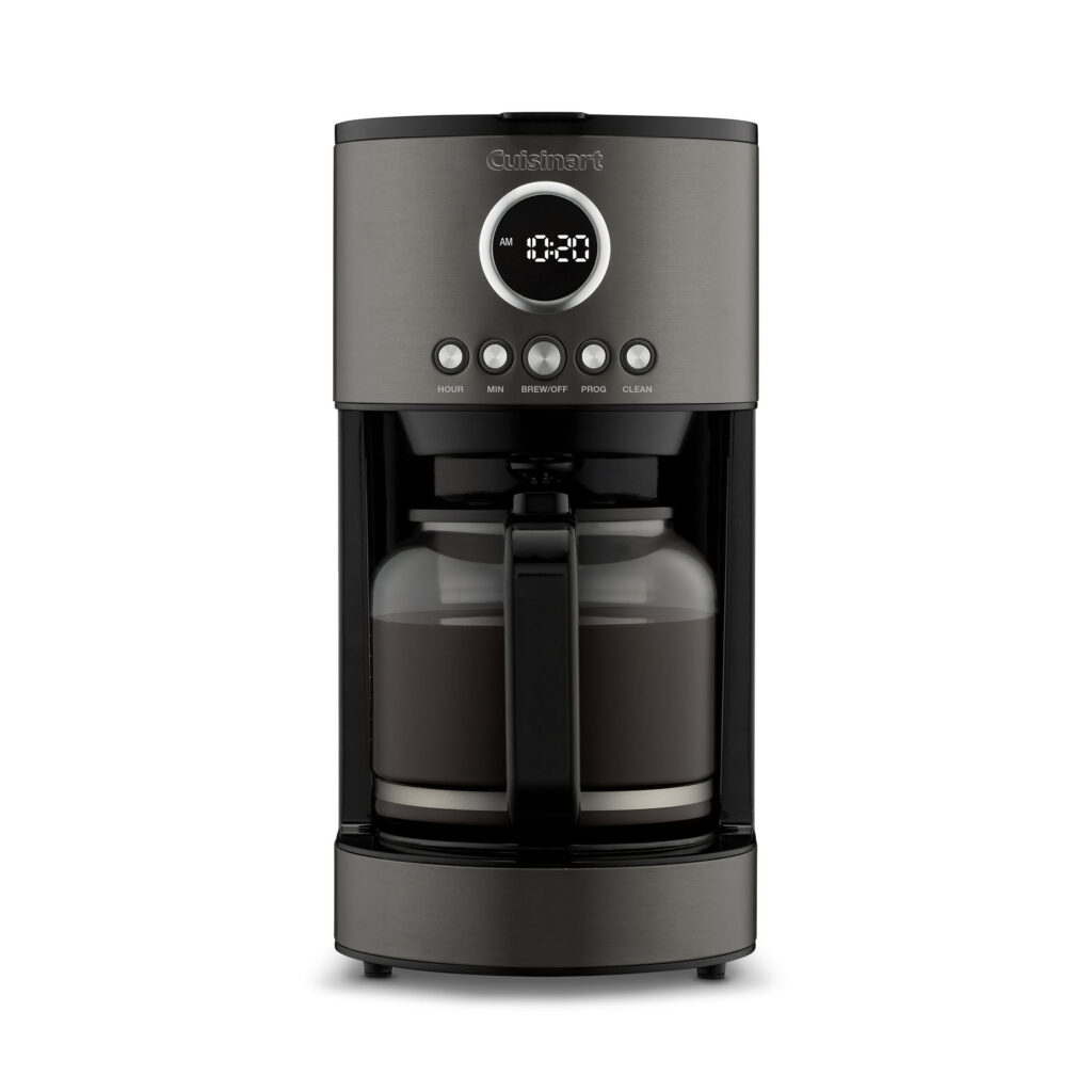 Cuisinart Stainless Steel 12-Cup Coffee Maker, Black