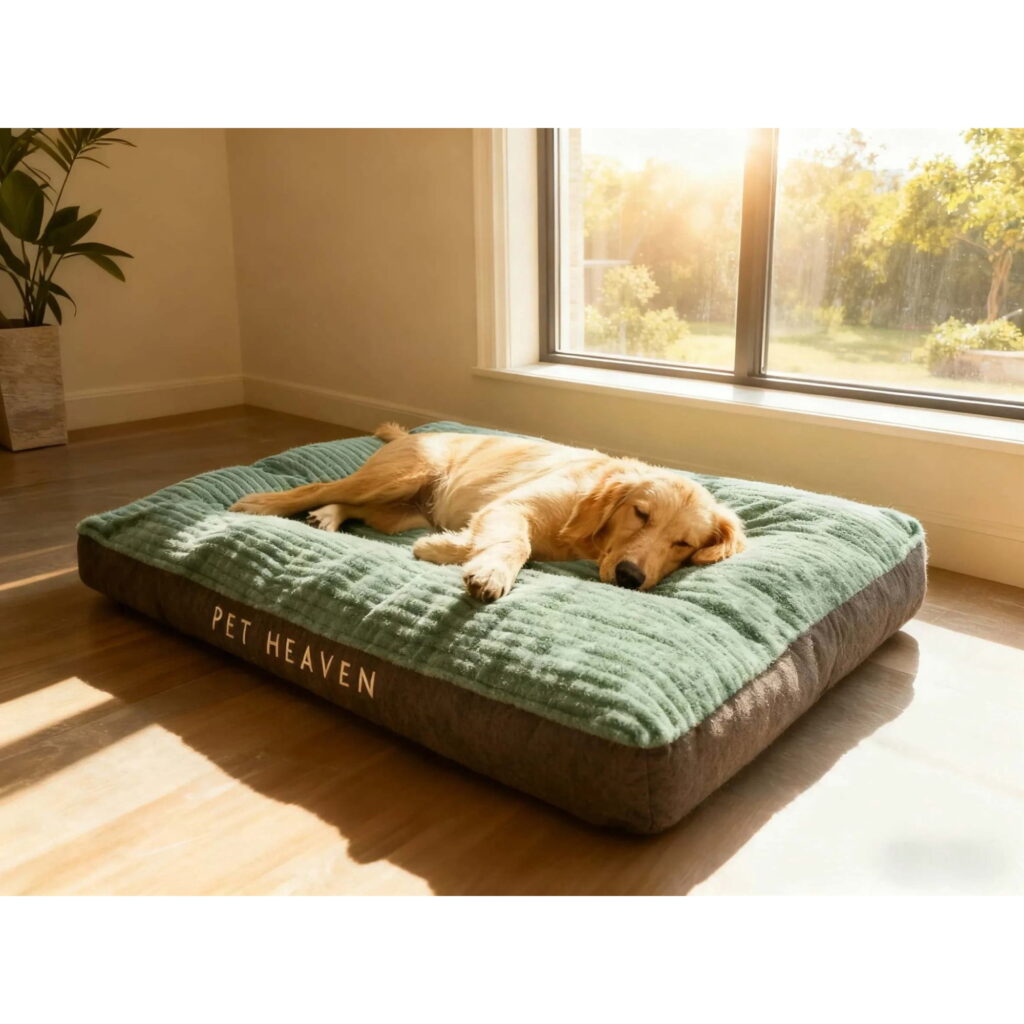 Extra Large Washable Dog Sleeping Bed, Thick Warm Pet Cushion Pad, Cozy Rest Mattress for Large Breed Dog Puppy Indoor Household Sleep Daily Relax Use